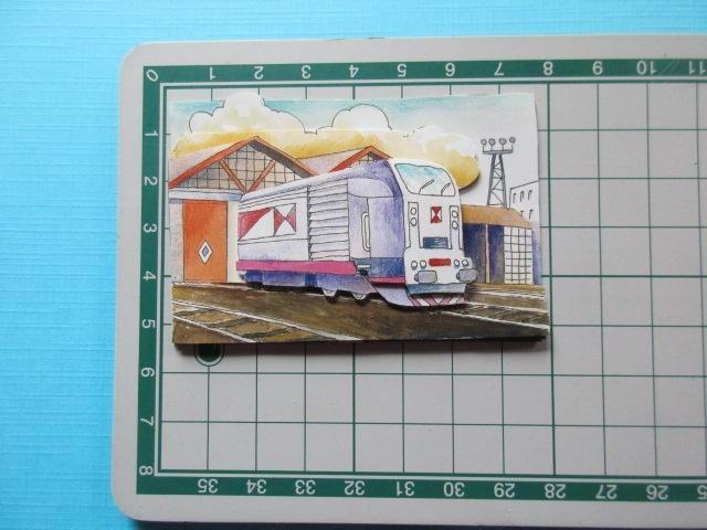 15 Trein, Hobby en Vrije tijd, Kaarten | Zelf maken, Nieuw, Overige typen, Overige thema's, Verzenden