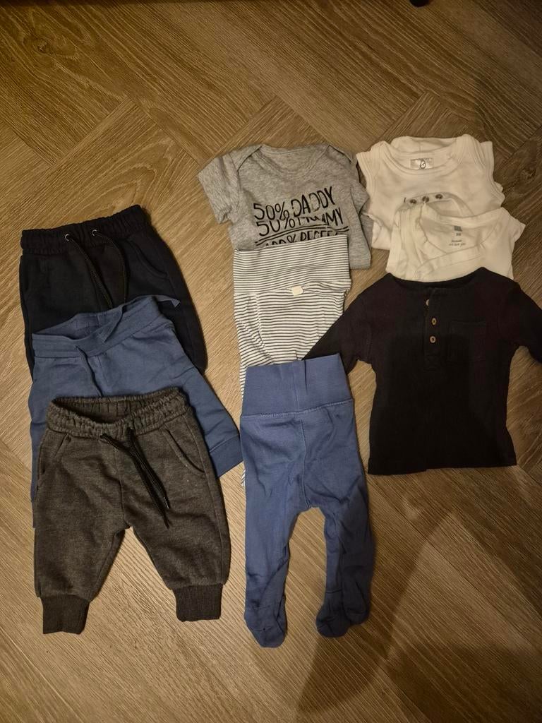 Babykleding maat 50/ 56 voor jongen zie foto's, Kinderen en Baby's, Babykleding | Baby-kledingpakketten, Ophalen of Verzenden