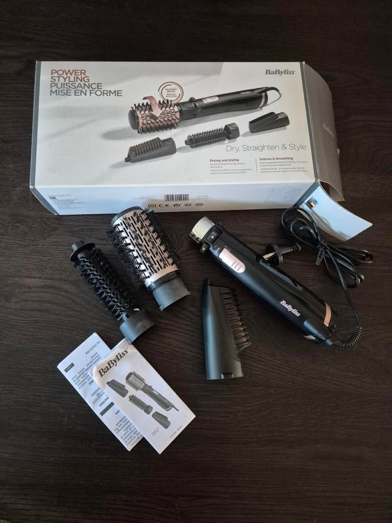 BaByliss Power Styling Essence Föhnborstel - Gebruikt, Ophalen of Verzenden, Gebruikt, Haarverzorging