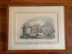 Litho van het Willemspark Den Haag uit 1850, Ophalen, 1800 - 1899, Architectuur, 19 cm