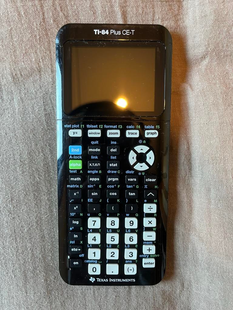 Grafische rekenmachine Texas Instruments TI-84 Plus CE-T, Diversen, Rekenmachines, Verzenden, Grafische rekenmachine
