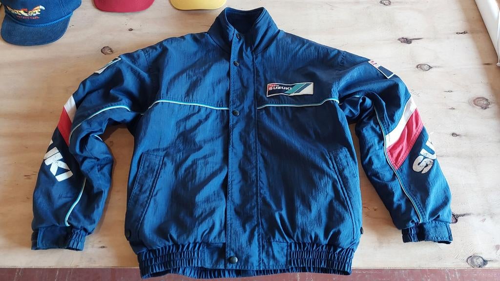 Team Suzuki jas jaren 80 vintage, Ophalen