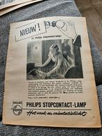 Philips stopcontact-lamp advertentie, Ophalen of Verzenden