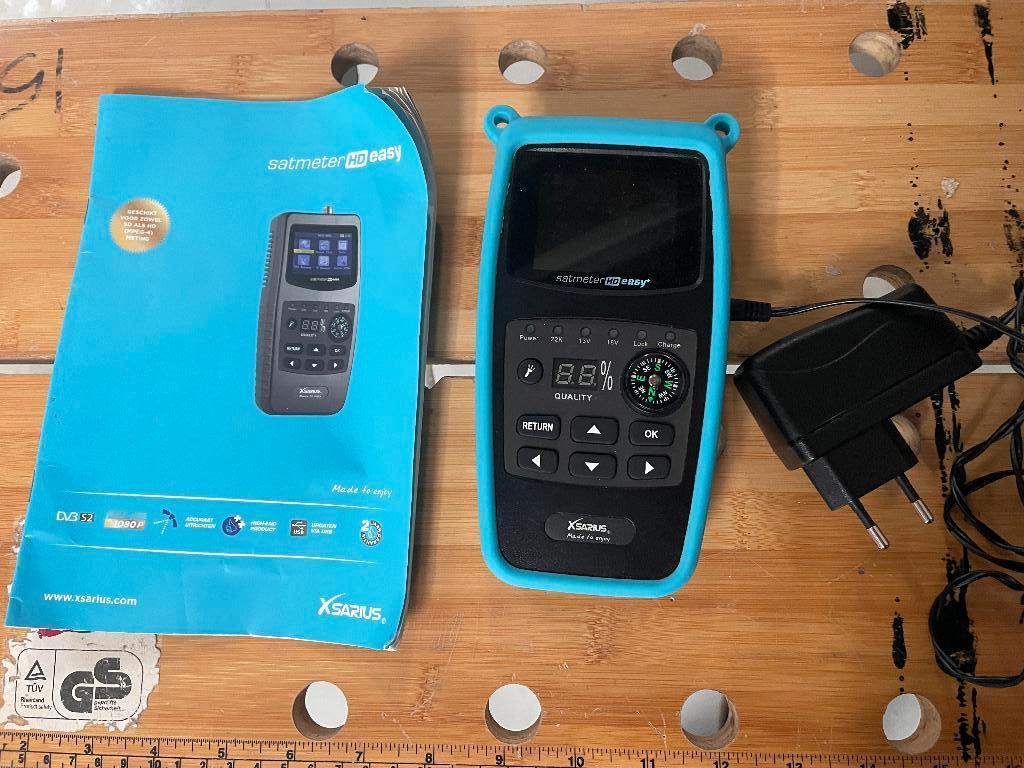 XSARIUS Satmeter HD easy, Ophalen of Verzenden, Zo goed als nieuw, (Schotel)antenne-accessoires, Overige merken