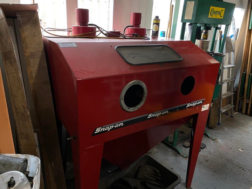 Snap-on straalcabine – professioneel speelgoed, Doe-het-zelf en Verbouw, Gereedschap | Overige machines, Gebruikt, Ophalen