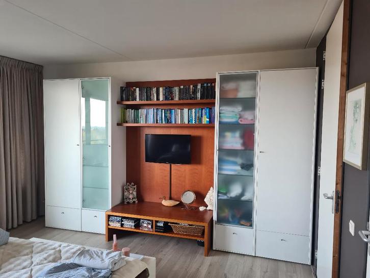 Slaapkamerkast (3 delen, demontabel), Huis en Inrichting, Kasten | Kledingkasten, Zo goed als nieuw, 200 cm of meer, 200 cm of meer