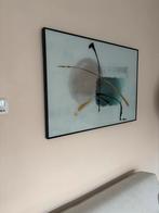Modern Abstract Schilderij met Gouden Accenten, Ophalen of Verzenden