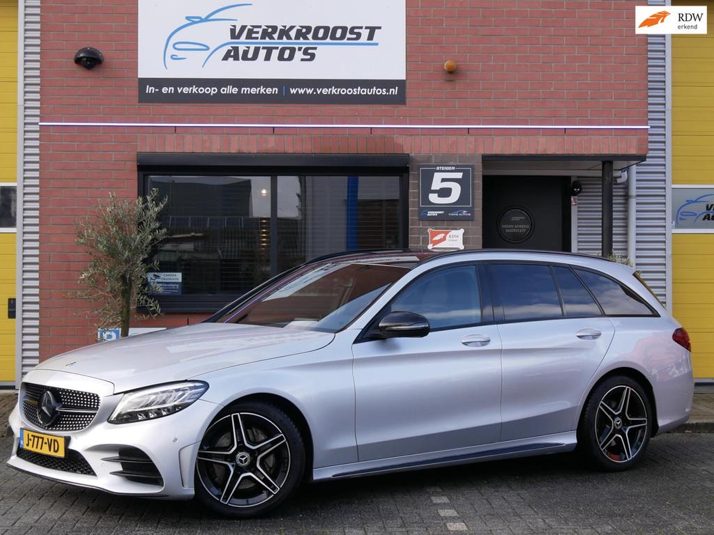 Mercedes-Benz C-klasse Estate 200 Business Solution AMG. cam, Automaat, 4 cilinders, Adaptive Cruise Control, 1465 kg