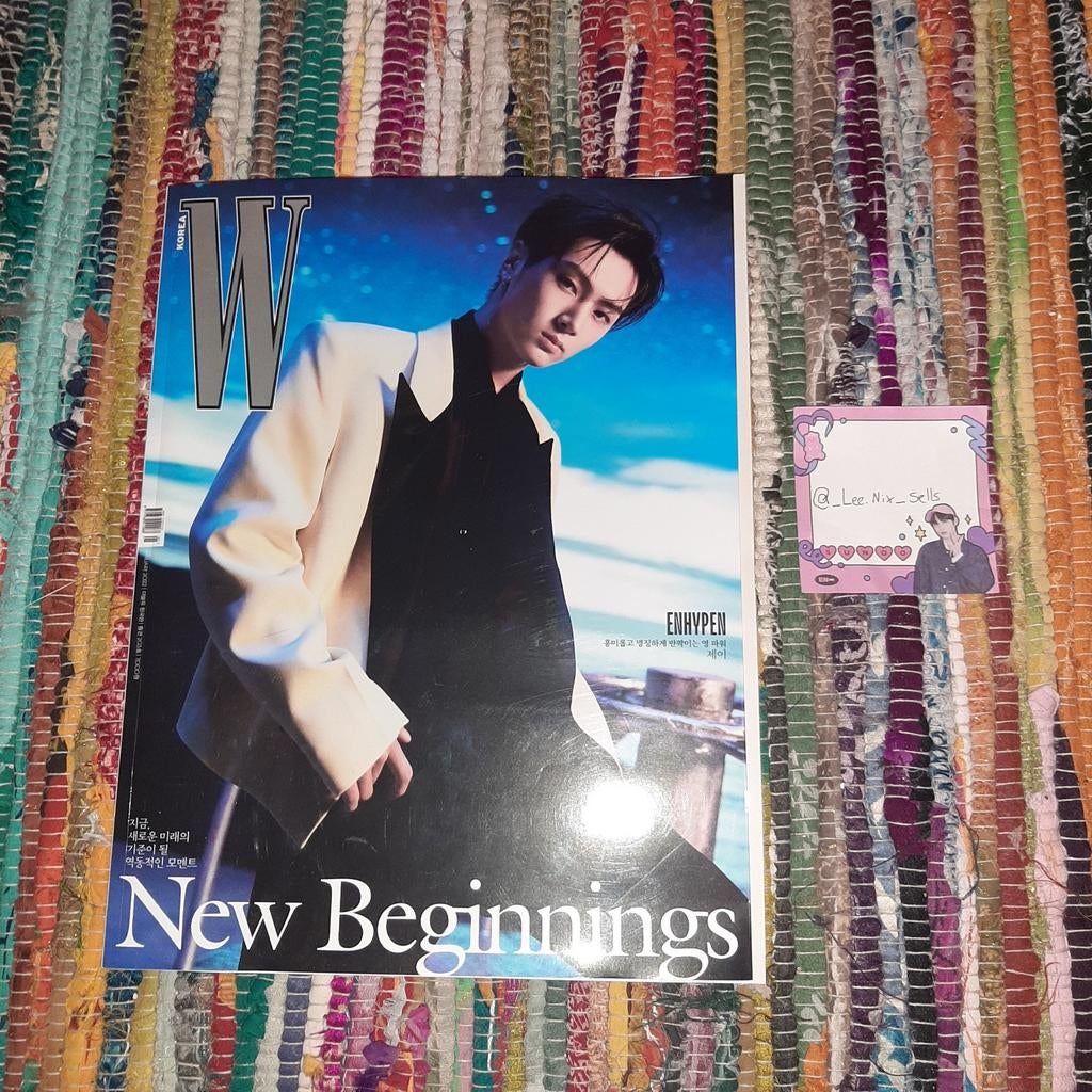 Enhypen jay magazine ( kpop ), Verzamelen, Muziek, Artiesten en Beroemdheden, Ophalen of Verzenden, Zo goed als nieuw