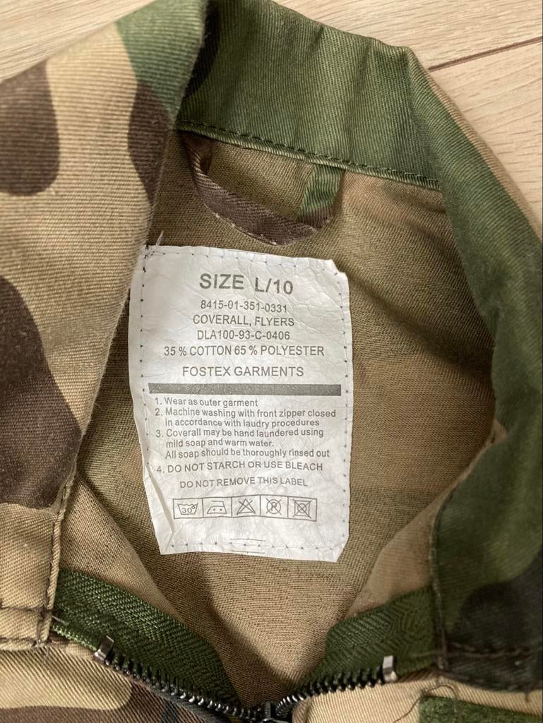 Leger camouflage overall maat 140, Ophalen of Verzenden, Zo goed als nieuw, Jongen of Meisje, Overige typen