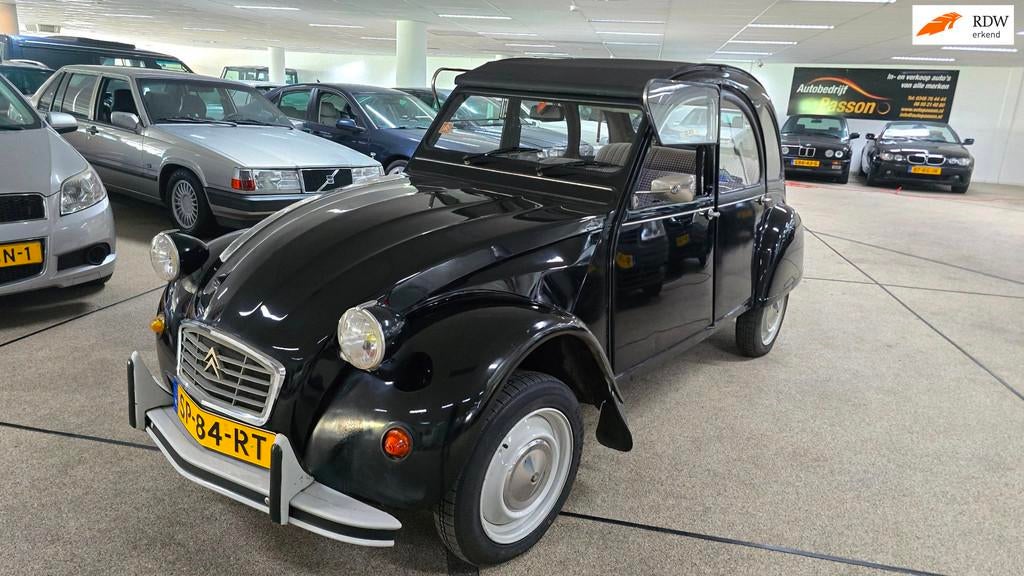 Citroen 2 CV 2CV6 Special. Extreem veel onderhoud erbij., Auto's, Voorwielaandrijving, 2CV, Zwart, Origineel Nederlands