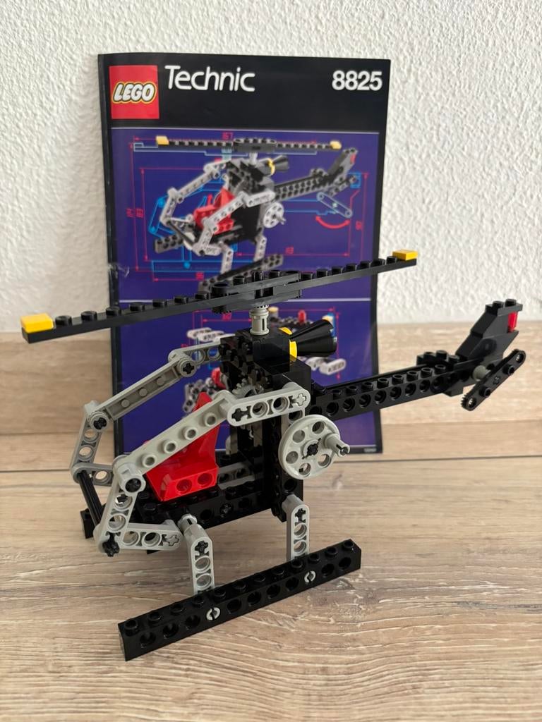 Lego 8825 Night Copper Helikopter Technisch, Ophalen of Verzenden, Gebruikt, Complete set, Lego
