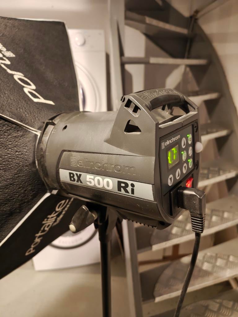 Set van 2 Elinchrom BX 500 Ri studioflitsers, Audio, Tv en Foto, Fotografie | Fotostudio en Toebehoren, Ophalen of Verzenden