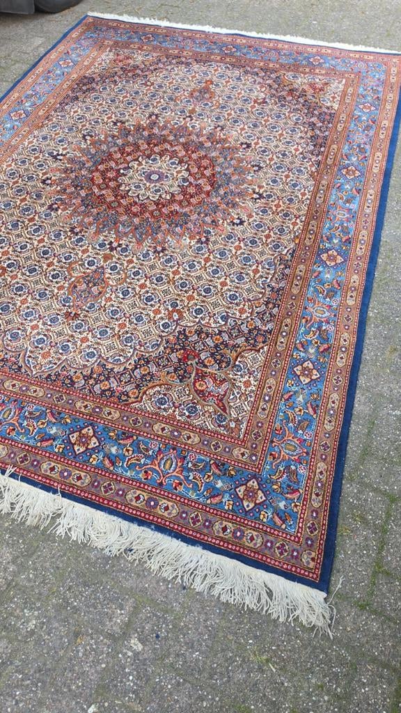 Prachtig groot handgeknoopt iraans Perzisch tapijt 300x200!, Perzisch, 200 cm of meer, Ophalen of Verzenden, Zo goed als nieuw