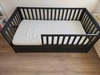 Petit amelie peuterbed met onderlade zwart 70x140 zgan, Kinderen en Baby's, Kinderkamer | Bedden, Ophalen, 70 tot 85 cm, 140 tot 160 cm