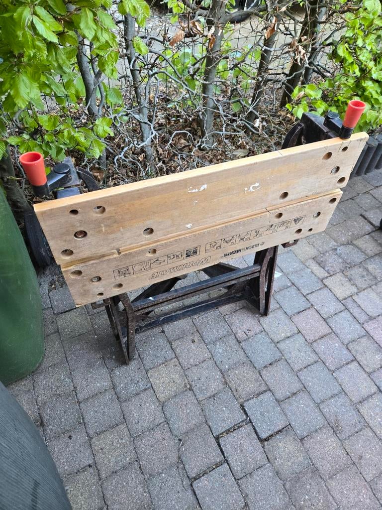 Black & Decker Workmate - Handige inklapbare werkbank, Doe-het-zelf en Verbouw, Werkbanken, Ophalen of Verzenden, Gebruikt, 70 tot 120 cm