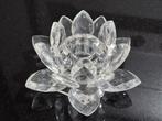 Kristallen Lotus Kaarsenhouder, Ophalen, Overige materialen, Overige kleuren, Zo goed als nieuw