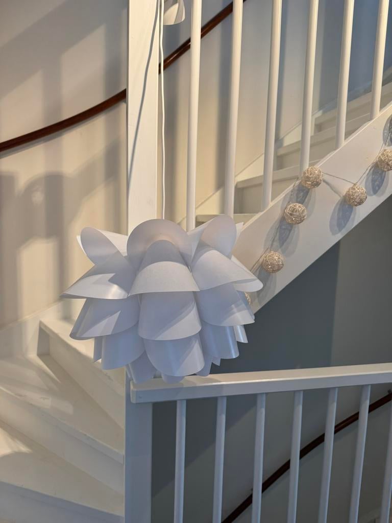 Ikea hanglamp Knappa, Huis en Inrichting, Lampen | Hanglampen, Ophalen, Zo goed als nieuw, Kunststof, Minder dan 50 cm