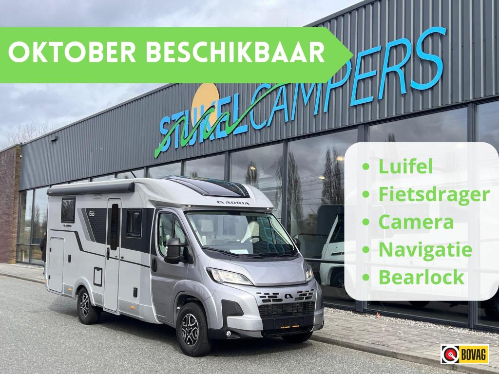 Adria Compact DL 60 Years Selection AUTOMAAT, Caravans en Kamperen, Campers, Automaat, Fiat, Tot en met 2, Bedrijf