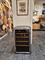 Compacte wijnkoeler met glazen deur, Ophalen of Verzenden, Minder dan 75 liter, Zonder vriesvak, Gebruikt