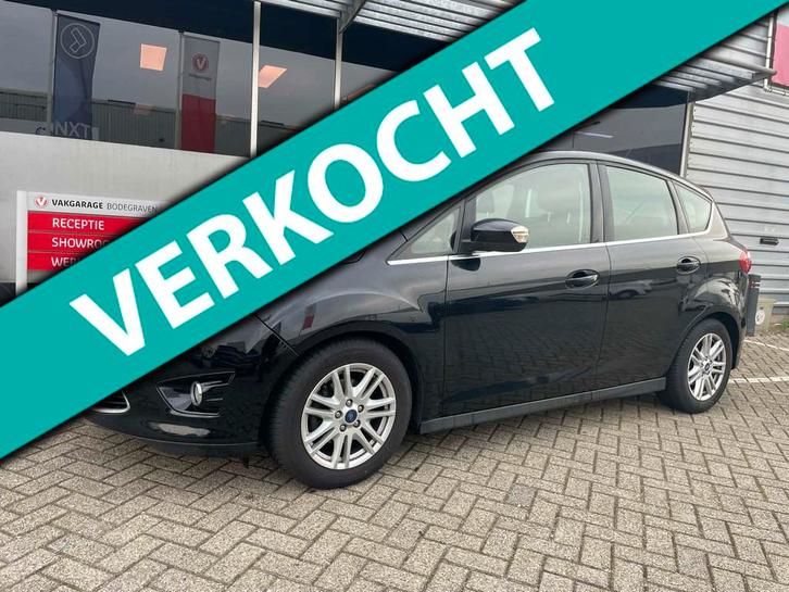 Ford C-Max 1.0 Titanium / trekhaak / navigatie, Auto's, Ford, Bedrijf, C-Max, ABS, Airbags, Airconditioning, Bluetooth, Centrale vergrendeling