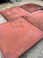 Lot antieke terracotta tegels Voor info BELLEN 0474220705, Ophalen