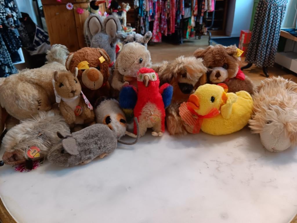 Verzameling Steiff Dieren, Antiek en Kunst, Antiek | Speelgoed, Ophalen of Verzenden