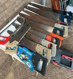 Lotje van 10 hand hout zagen + een ijzer zaag + een kapzaag, Ophalen of Verzenden, Gebruikt