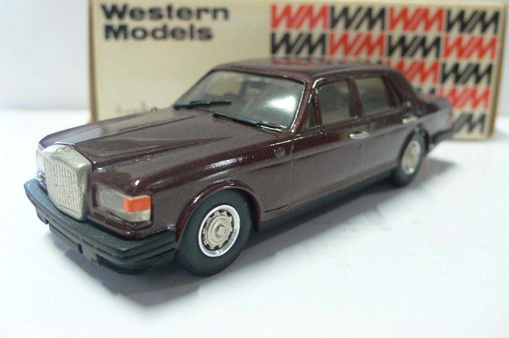 bentley mulsanne 1981 - western models - metaal- 1/43, Verzenden, Zo goed als nieuw, Auto, Overige merken