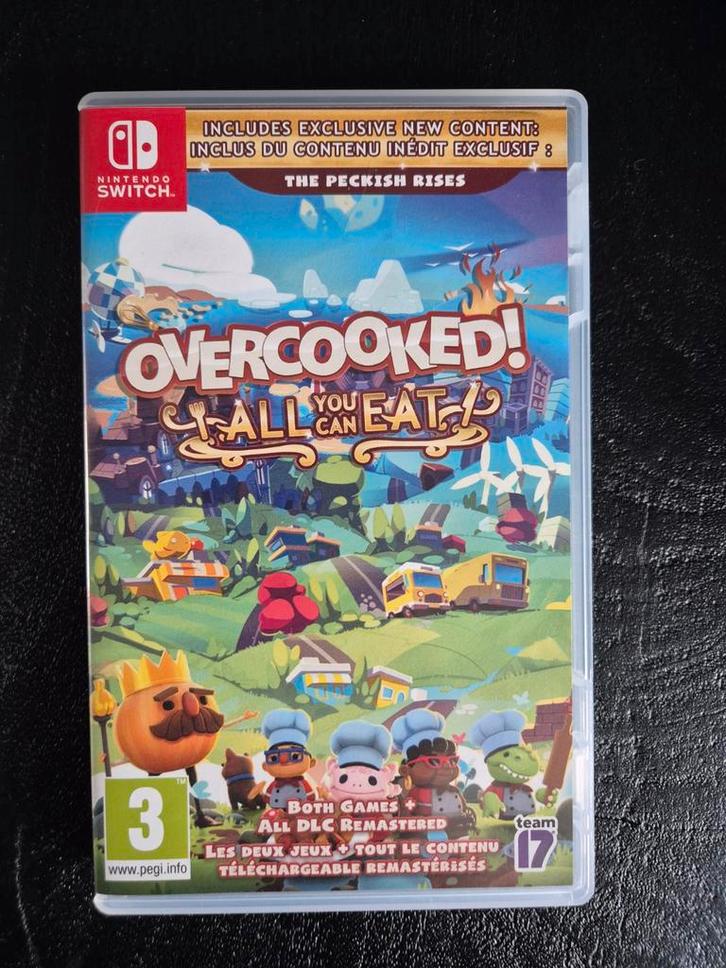 Overcooked! All You Can Eat - Nintendo Switch, Spelcomputers en Games, Games | Nintendo Switch, Zo goed als nieuw, Overige genres