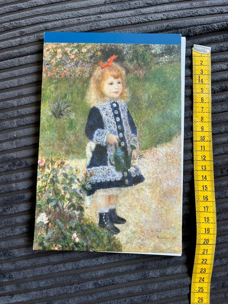 Kunst Bloknote Briefpapier Auguste Renoir, Ophalen of Verzenden, Gebruikt