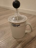 Frabosk Cappuccino Creamer Melkopschuimer, Ophalen of Verzenden, Gebruikt, Handmatige melkopschuimer