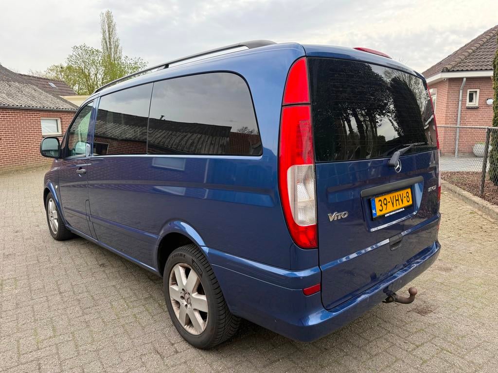 Mercedes-Benz Vito 115 CDI 320 Lang DC luxe automaat cruise, Achterwielaandrijving, Gebruikt, 4 cilinders, Blauw