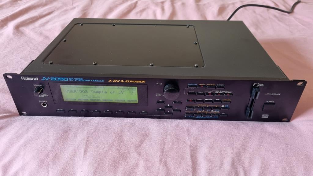 Roland JV-2080 soundmodule incl. Asia & World uitbreidingen, Ophalen, Gebruikt, Roland