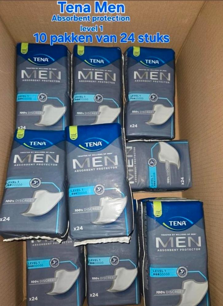 TENA Men Active Fit Level 1, Diversen, Verpleegmiddelen, Ophalen of Verzenden