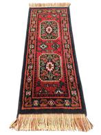 Vintage oosters wol Bouchara tapijt tafelkleed nomad 35x85cm, Minder dan 50 cm, 50 tot 100 cm, Oosters, Vintage, Klassiek, Onbekend