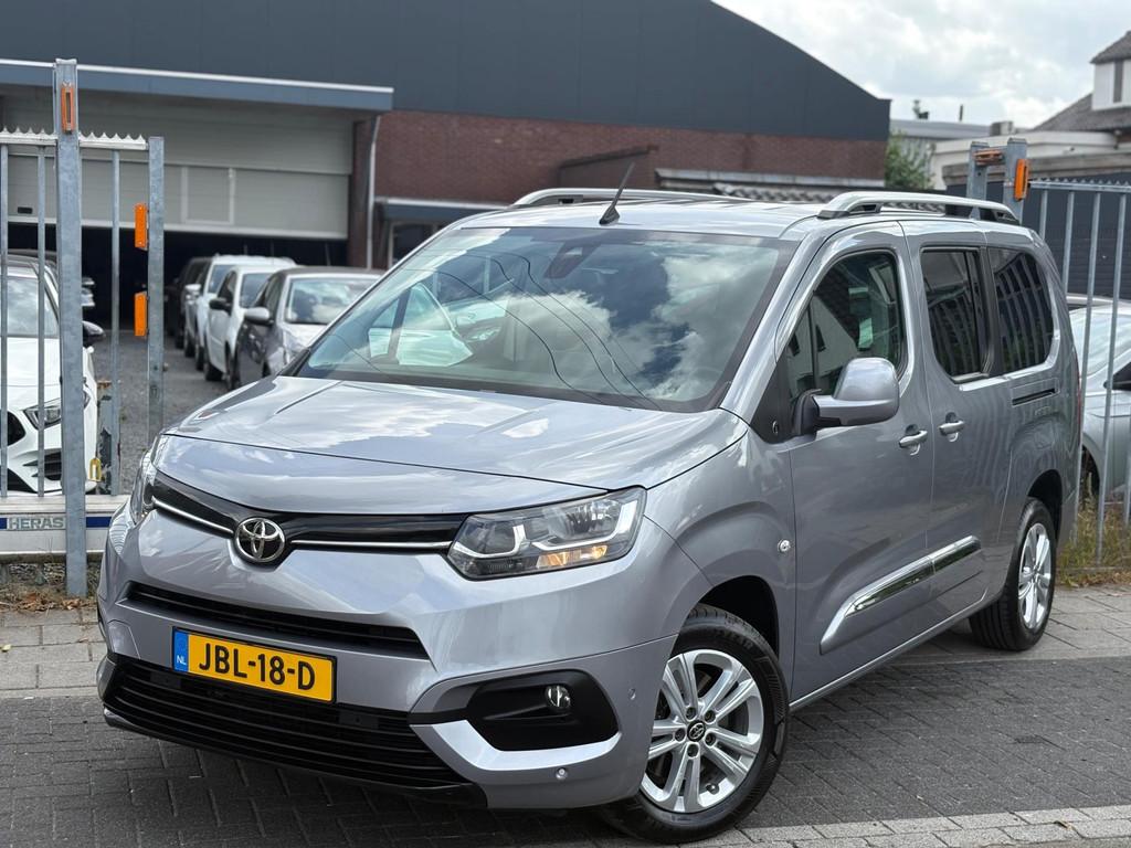 Toyota Proace City Verso 1.2 Turbo Long 7p Team D | Automaat, Auto's, Toyota, Gebruikt, 7 stoelen, Bedrijf, 1500 kg