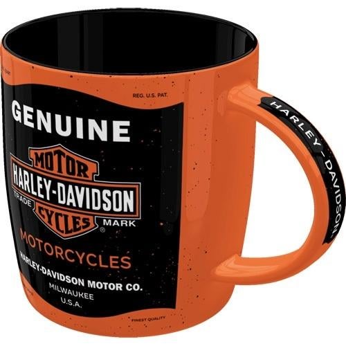 Harley Davidson motorcycles reclame mok koffiemok beker, Ophalen of Verzenden, Nieuw, Auto's