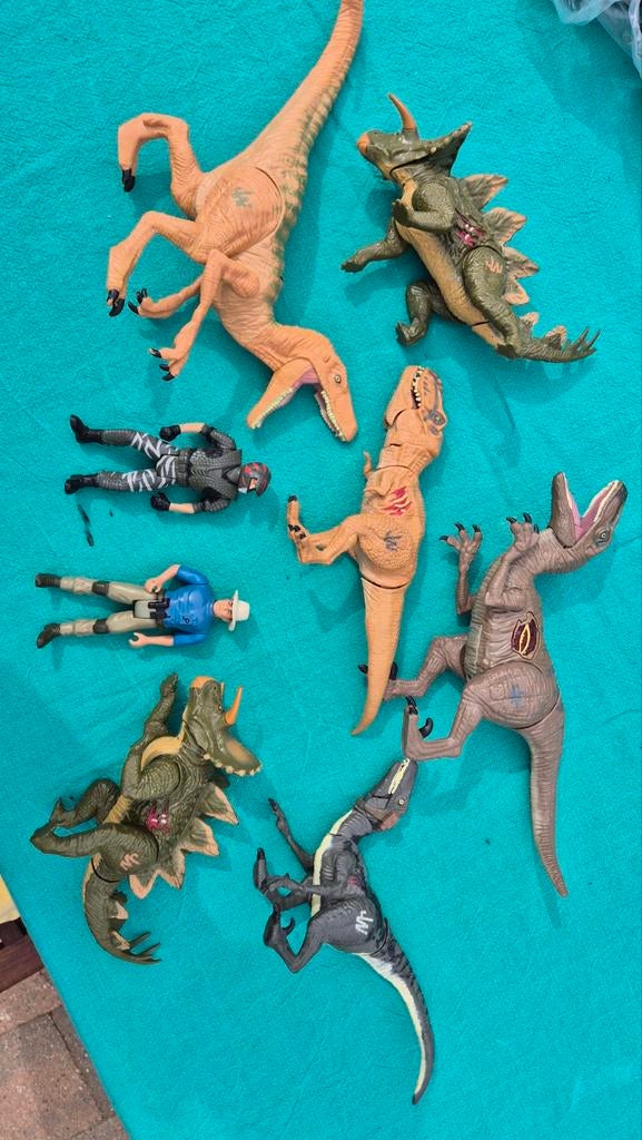 Jurassic Park en Jurassic World figuren en dino's., Ophalen of Verzenden