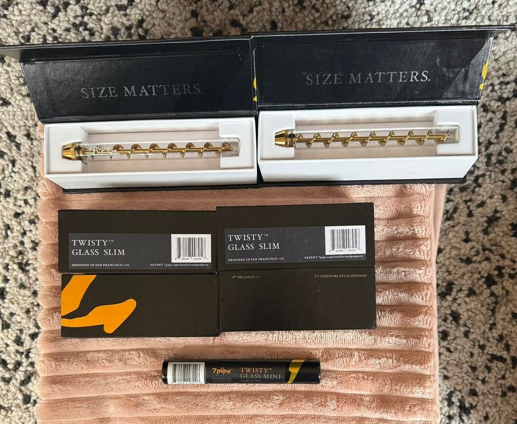 Partij 7Pipe Glazen Bongs, Ophalen of Verzenden, Nieuw