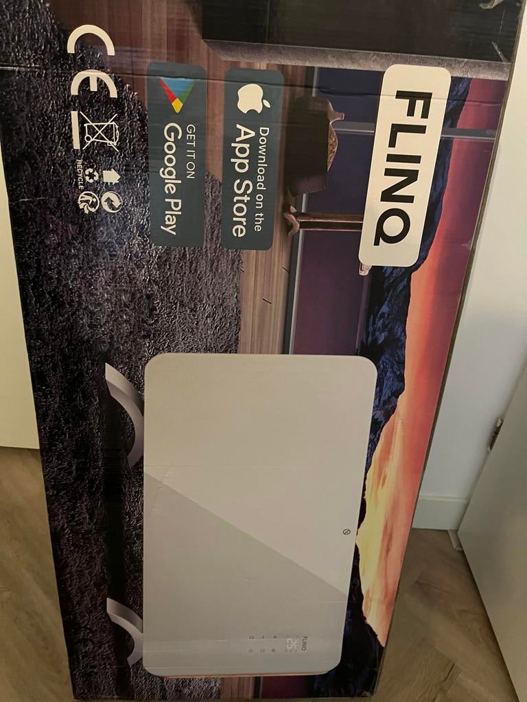 FLINQ Smart Paneelverwarming - Nieuw in doos, Ophalen, Nieuw, Vrijstaande haard, Overige soorten