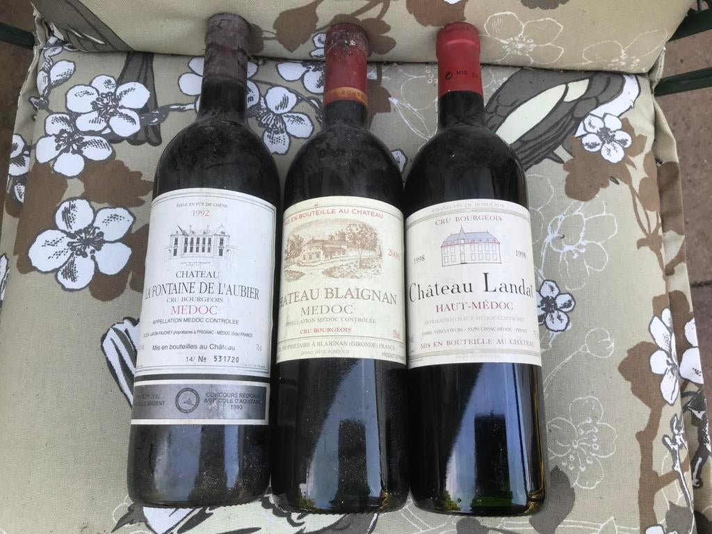 6 mooie flessen wijn, Ophalen of Verzenden, Zo goed als nieuw, Frankrijk, Rode wijn