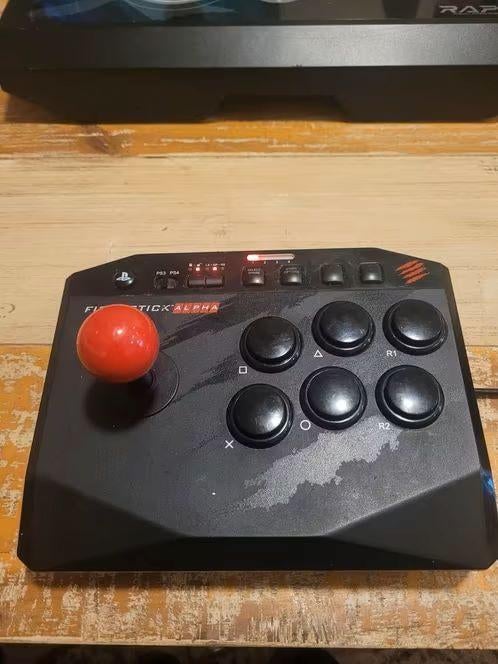 Mad Catz Fighting Stick Alpha PS3 / PS4, Spelcomputers en Games, Ophalen of Verzenden, Zo goed als nieuw, PlayStation 3