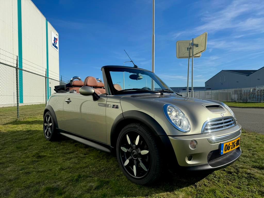 Mini Cooper S Sidewalk automaat, 2008, Full option!, Euro 6, Cabriolet, Leder, 170 pk