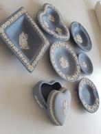 Wedgwood Jasperware  wit blauw bordjes doosje hartje bordje, Ophalen of Verzenden