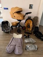 Stokke v6 xplory kinderwagen met maxi Cosi set, Zo goed als nieuw, Verstelbare duwstang, Ophalen, Kinderwagen
