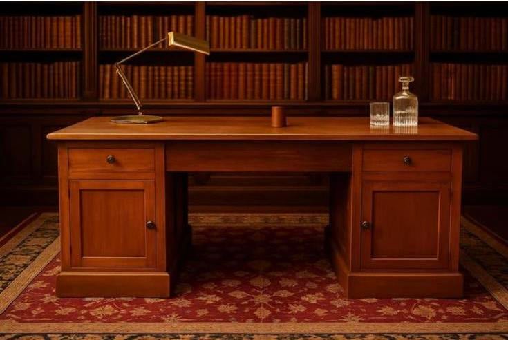 Prachtig Antiek bureau, 200 x 100 cm, Ophalen