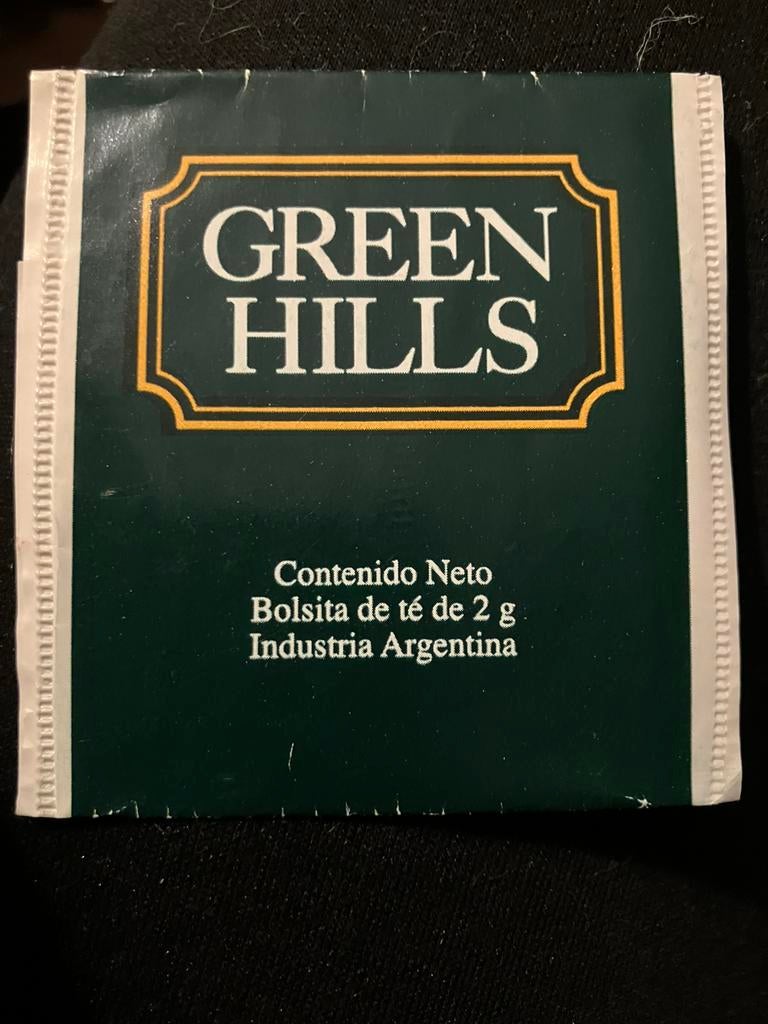 Theezakje Green Hills, Ophalen of Verzenden, Zo goed als nieuw