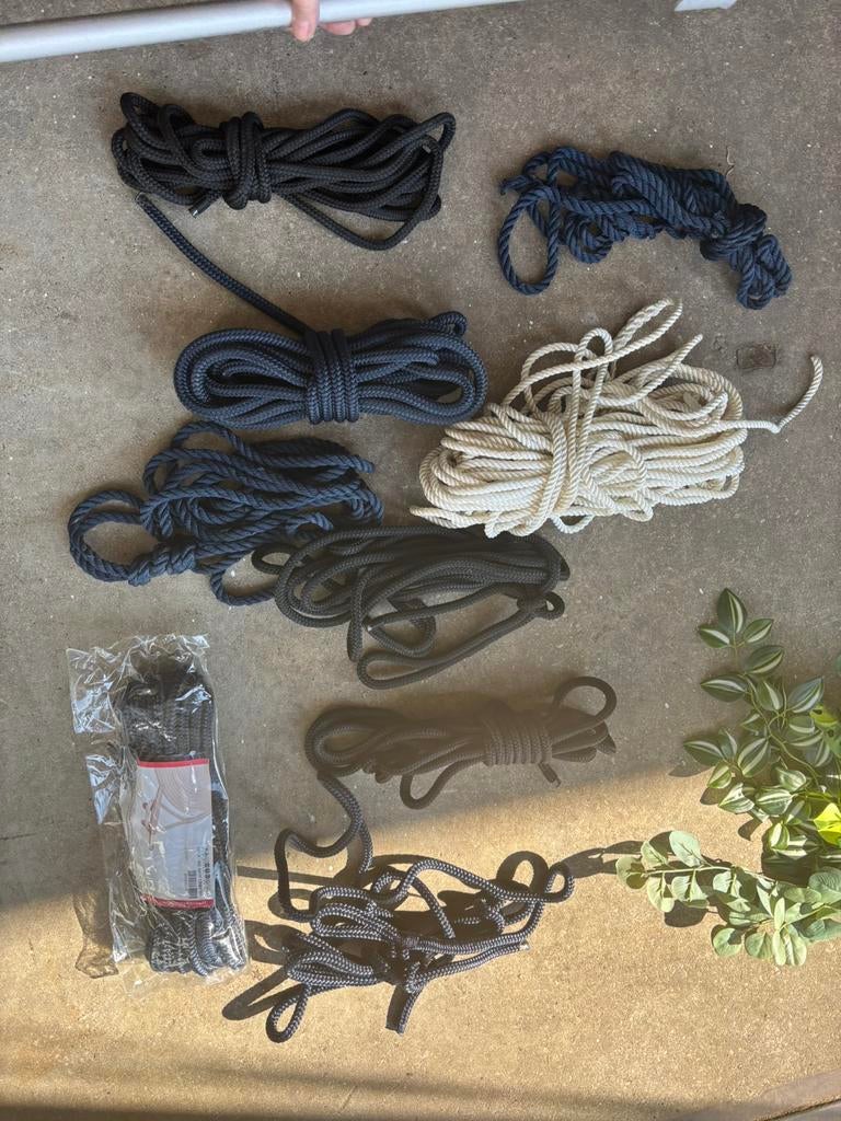 Nieuw en zgan diverse boot touwen, Watersport en Boten, Ophalen of Verzenden, Nieuw