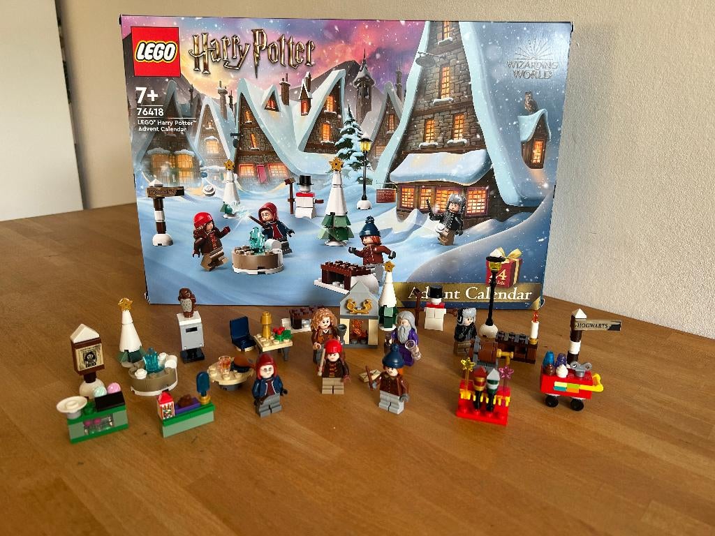 LEGO 76418 Adventkalender Harry Potter, Ophalen of Verzenden, Zo goed als nieuw, Complete set, Lego